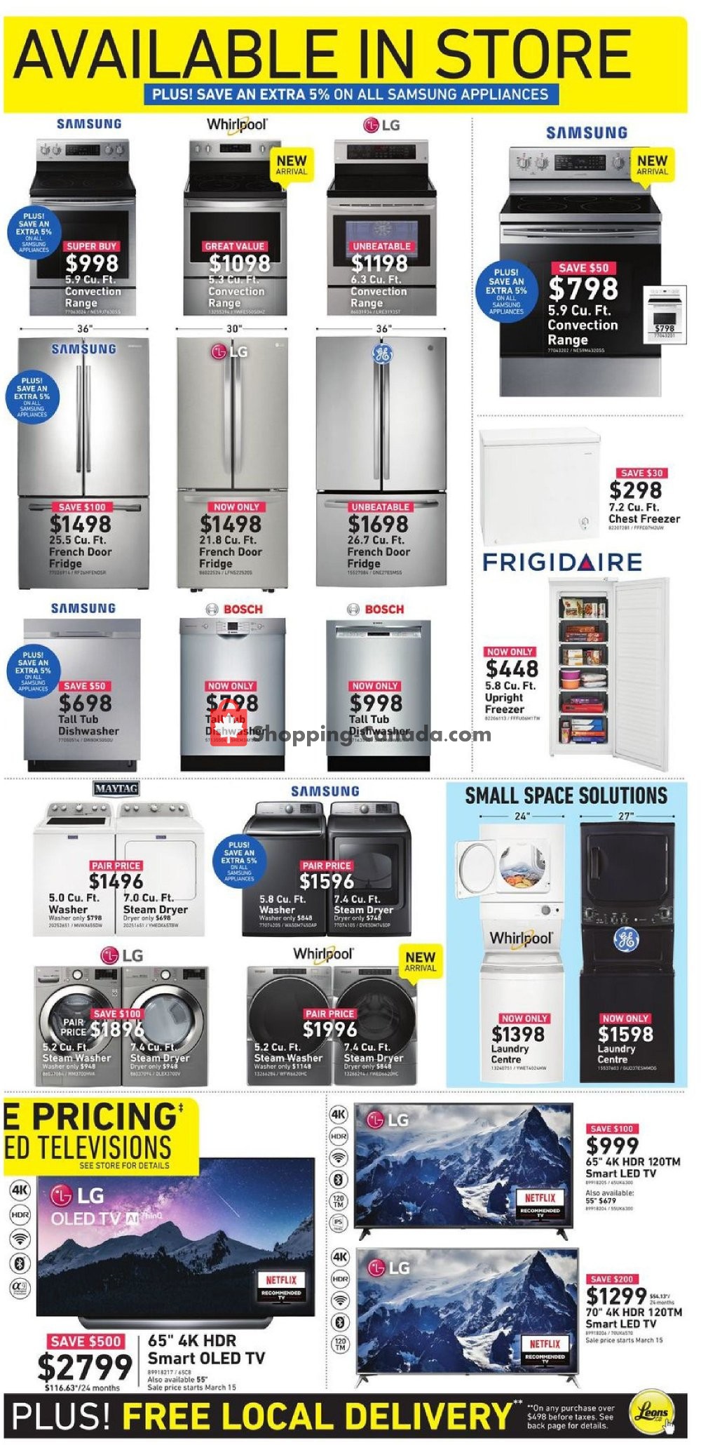 Leon's Furniture flyer from Wednesday March 13, 2019 to Wednesday March 20, 2019 - page 5