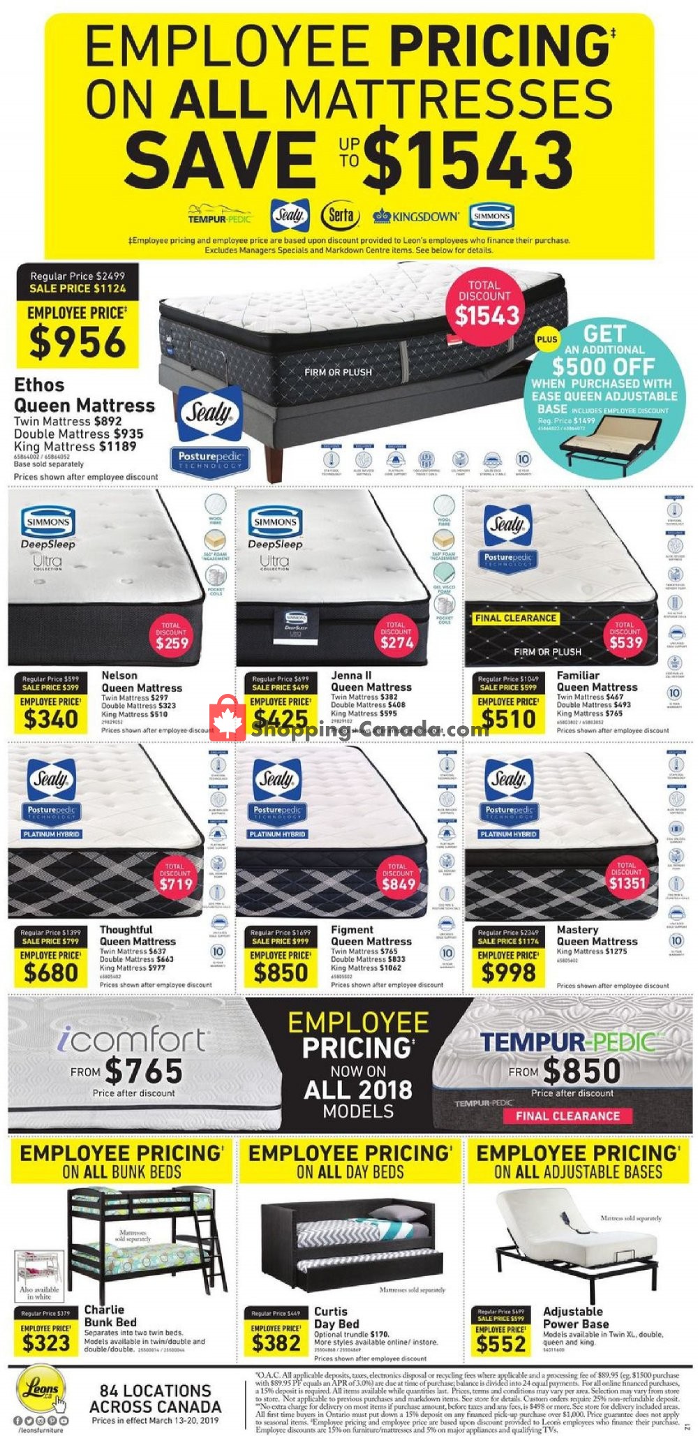 Leon's Furniture flyer from Wednesday March 13, 2019 to Wednesday March 20, 2019 - page 6