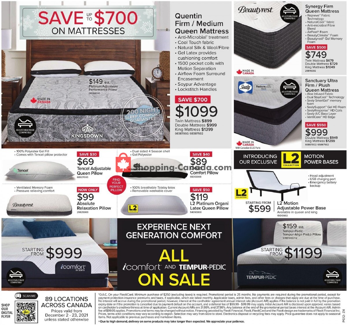 Leon's Furniture flyer from Thursday December 2, 2021 to Thursday December 23, 2021 - page 12