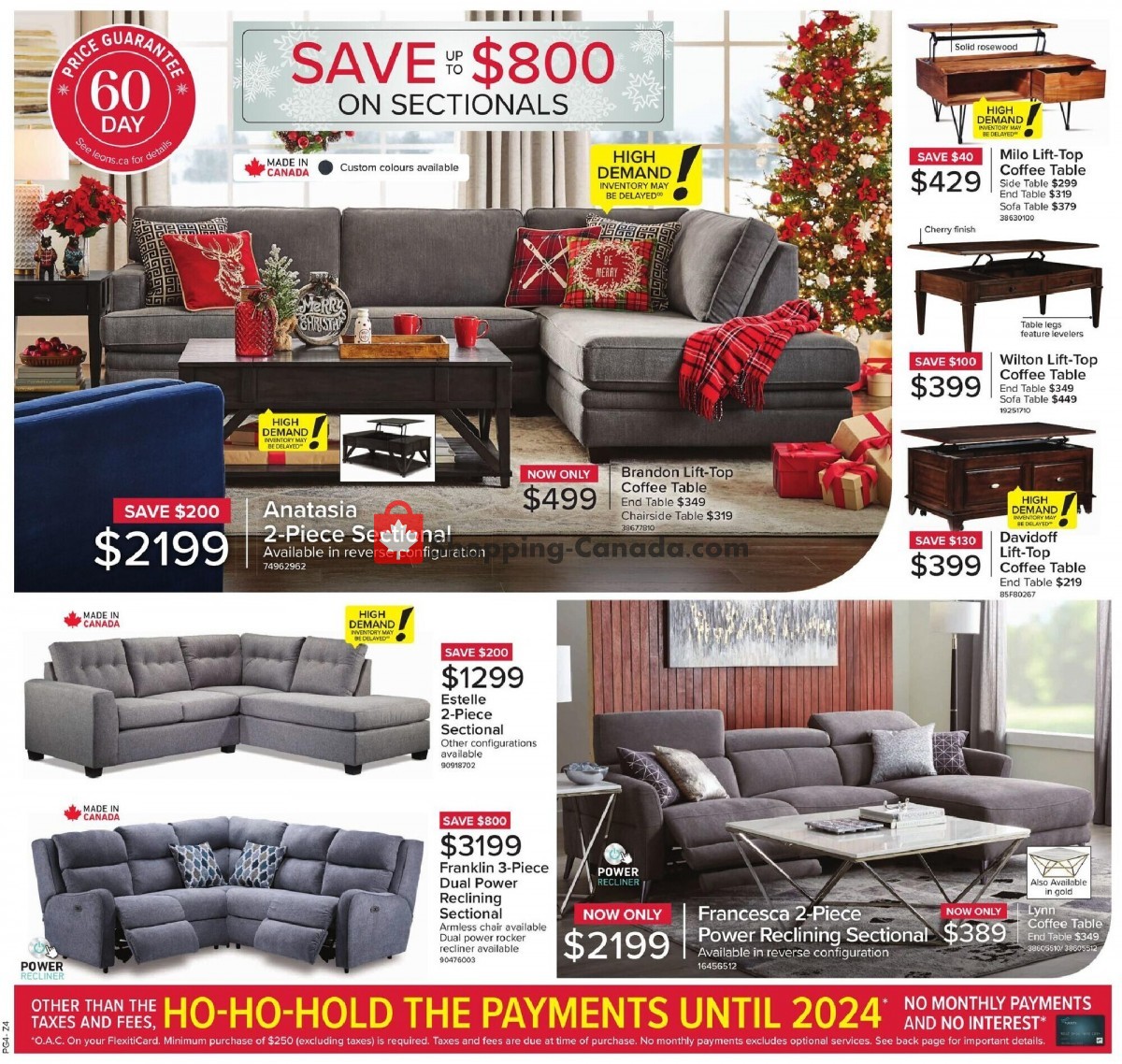 Leon's Furniture flyer from Thursday December 2, 2021 to Thursday December 23, 2021 - page 4