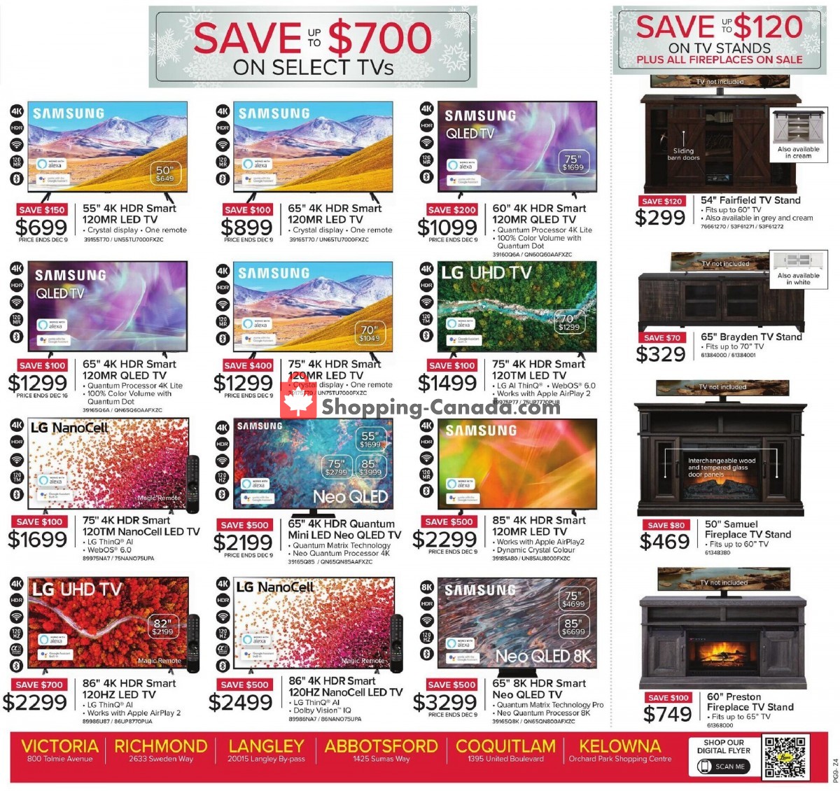 Leon's Furniture flyer from Thursday December 2, 2021 to Thursday December 23, 2021 - page 9