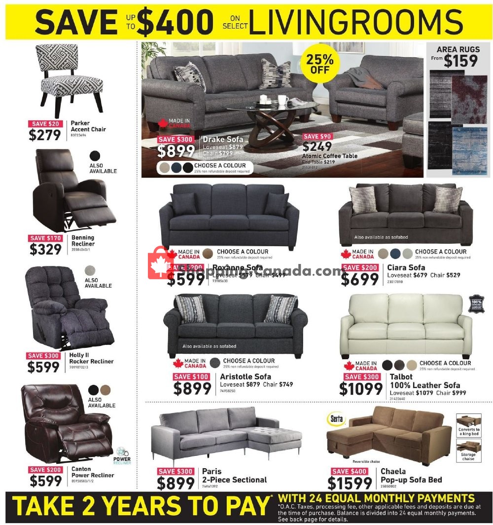 Leon's Furniture flyer from Wednesday February 13, 2019 to Wednesday February 20, 2019 - page 2