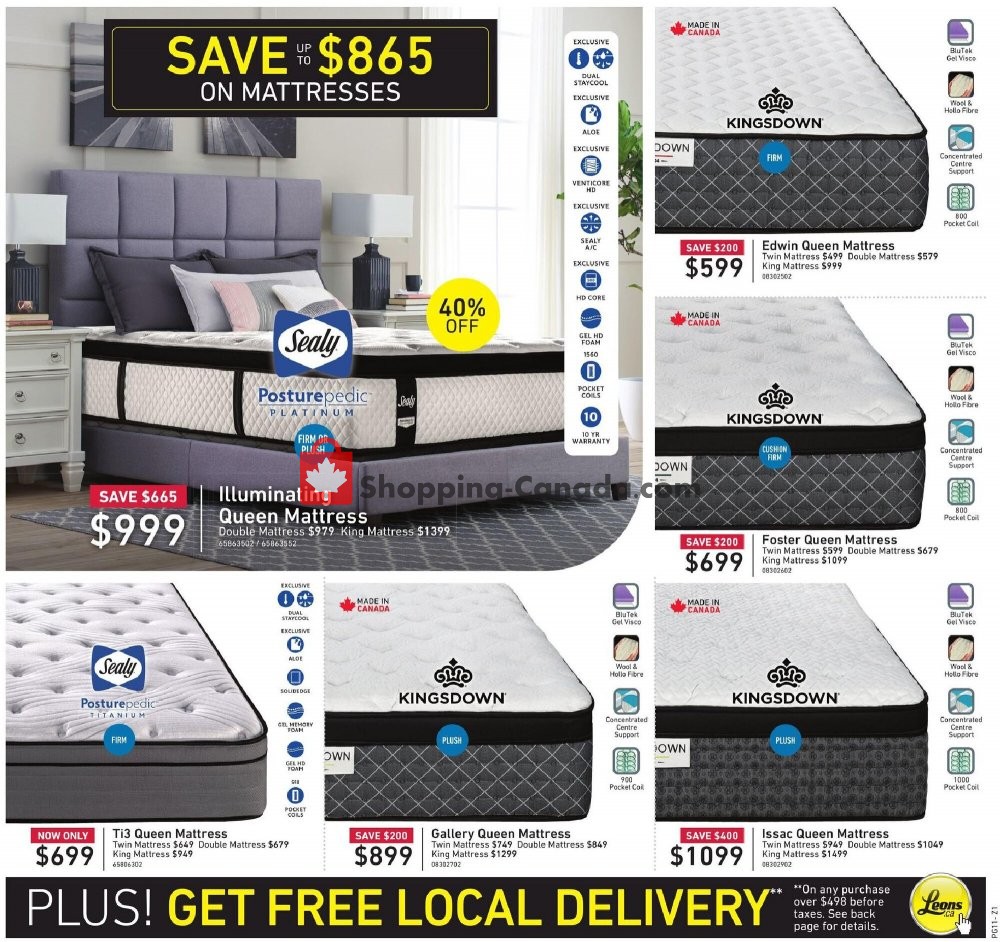 Leon's Furniture flyer from Thursday January 14, 2021 to Wednesday January 27, 2021 - page 12