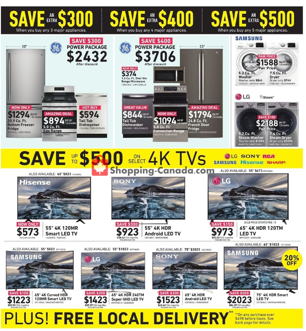 Leon's Furniture flyer from Wednesday February 13, 2019 to Wednesday February 20, 2019 - page 7