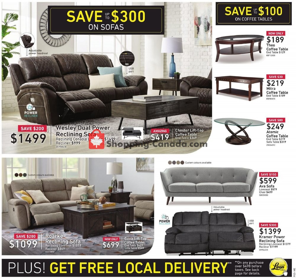 Leon's Furniture flyer from Thursday January 14, 2021 to Wednesday January 27, 2021 - page 4