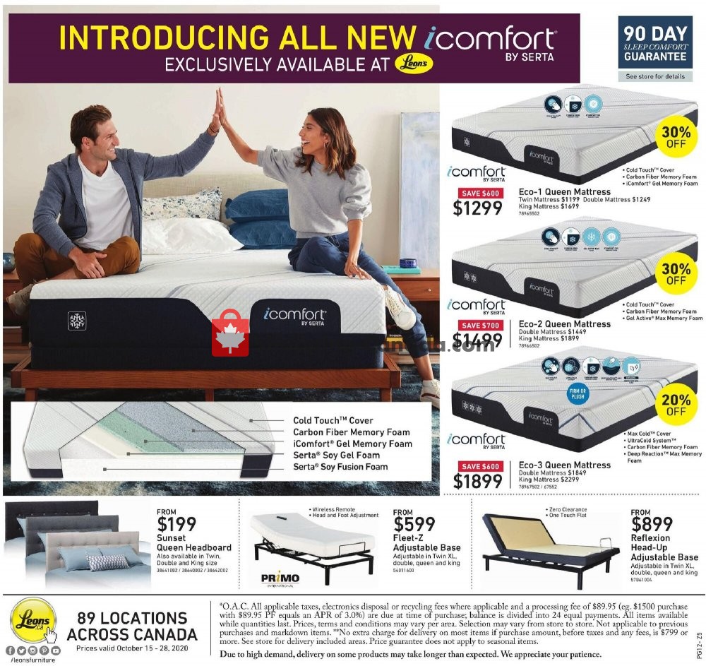 Leon's Furniture flyer from Thursday October 15, 2020 to Wednesday October 28, 2020 - page 12