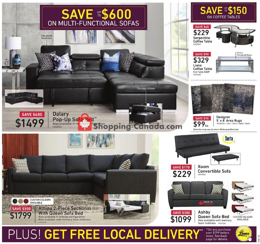 Leon's Furniture flyer from Thursday October 15, 2020 to Wednesday October 28, 2020 - page 5