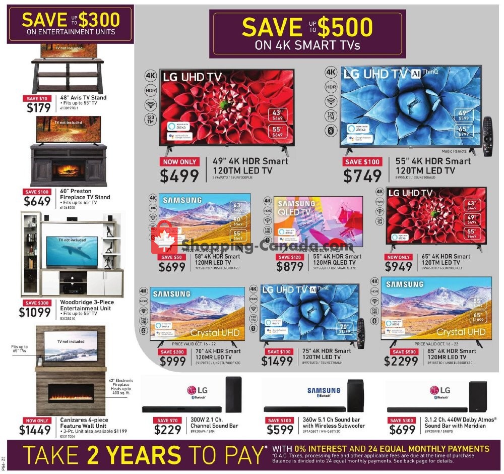 Leon's Furniture flyer from Thursday October 15, 2020 to Wednesday October 28, 2020 - page 6