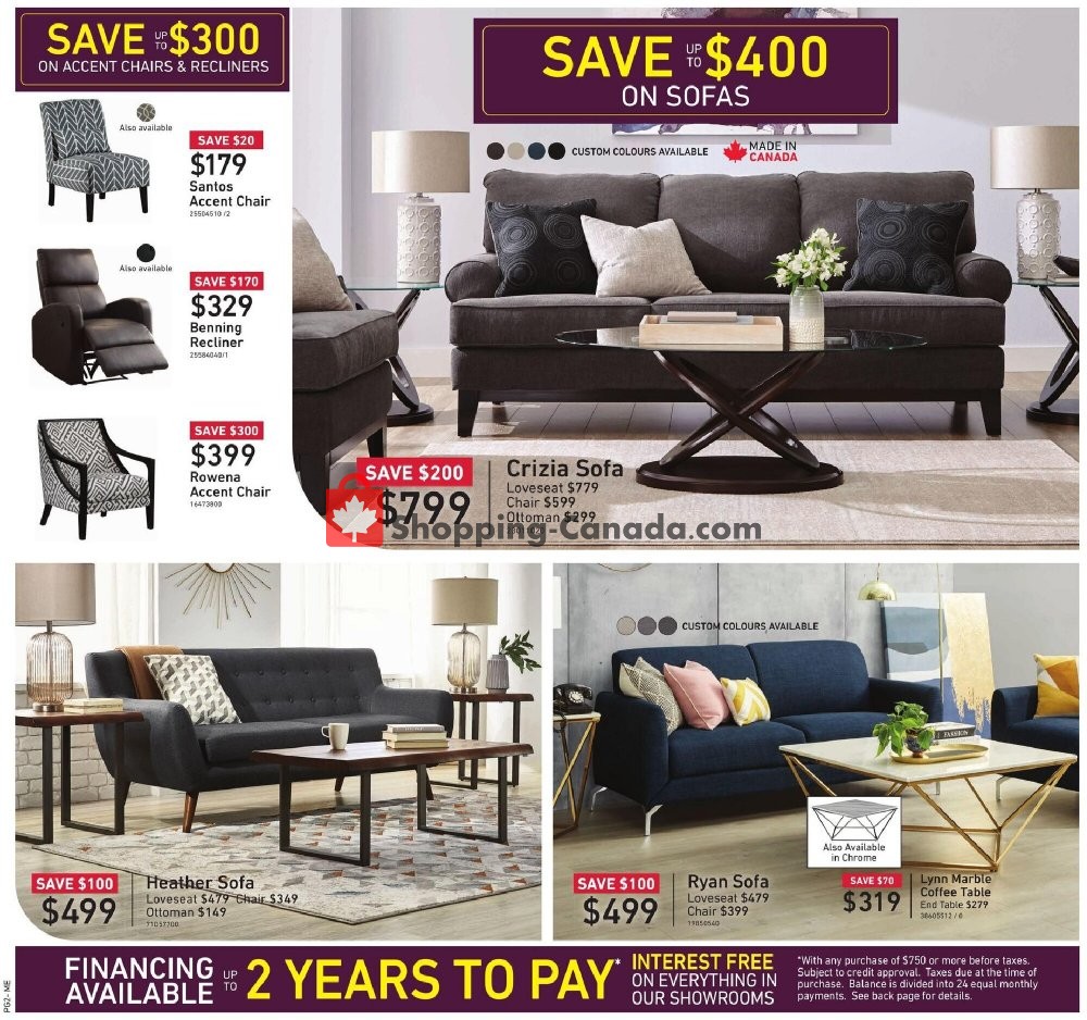 Leon's Furniture flyer from Thursday October 15, 2020 to Wednesday October 28, 2020 - page 2
