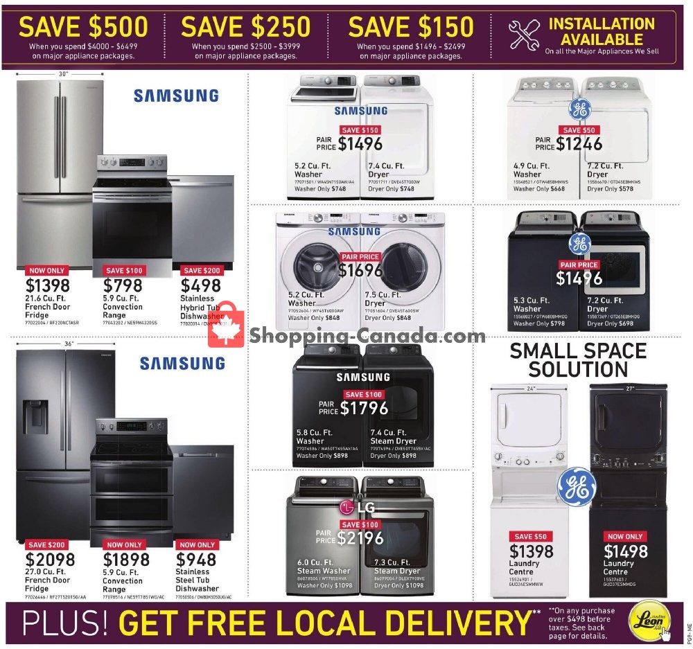 Leon's Furniture flyer from Thursday October 15, 2020 to Wednesday October 28, 2020 - page 9