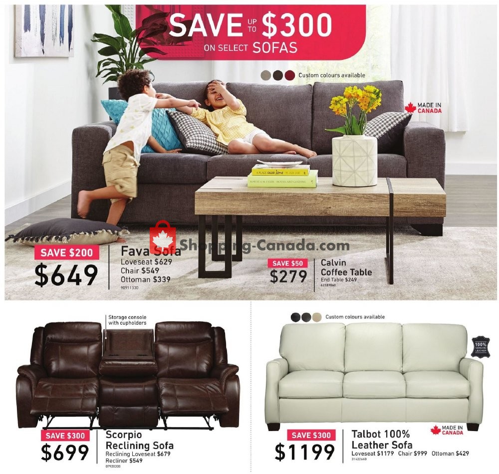 Leon's Furniture Canada, flyer (Mega Sale Atlantic) May 28 June 3, 2020 Shopping Canada