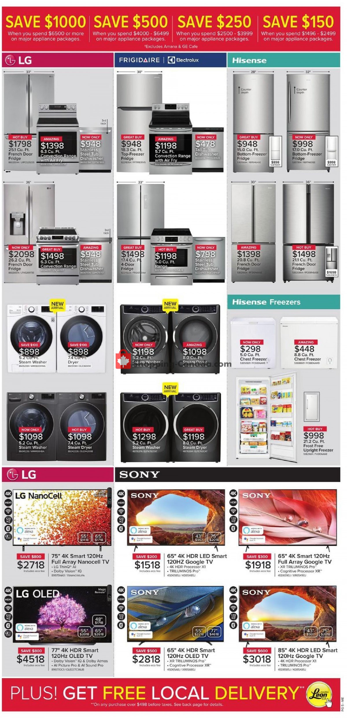 Leon's Furniture flyer from Thursday September 9, 2021 to Wednesday September 15, 2021 - page 6