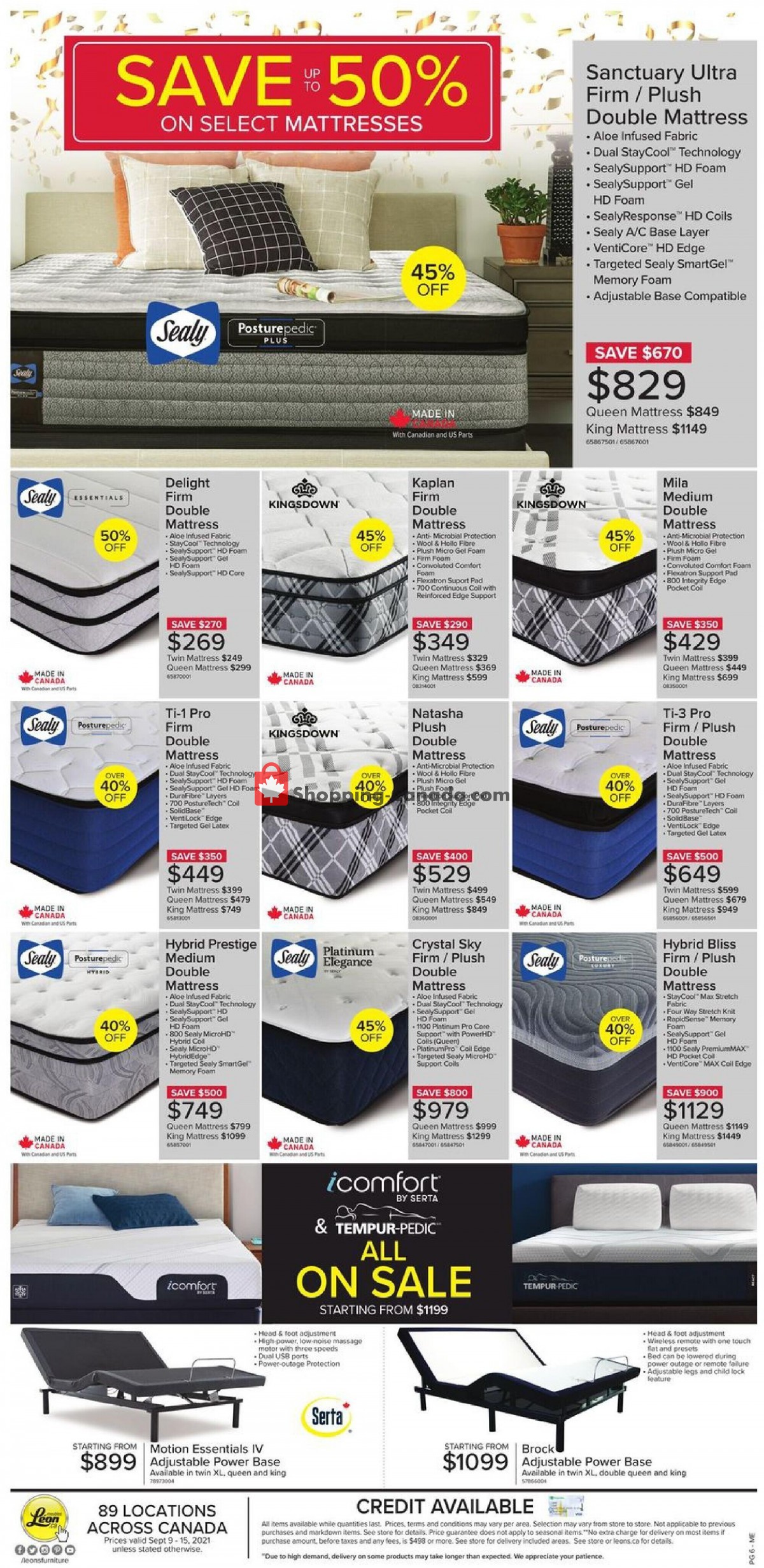 Leon's Furniture flyer from Thursday September 9, 2021 to Wednesday September 15, 2021 - page 7