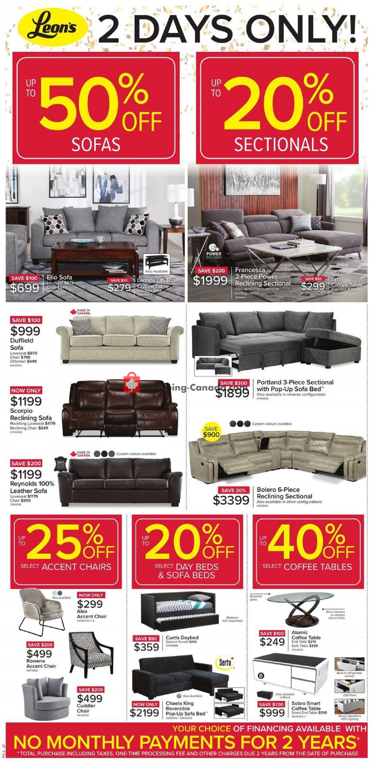 Leon's Furniture flyer from Thursday September 9, 2021 to Wednesday September 15, 2021 - page 3
