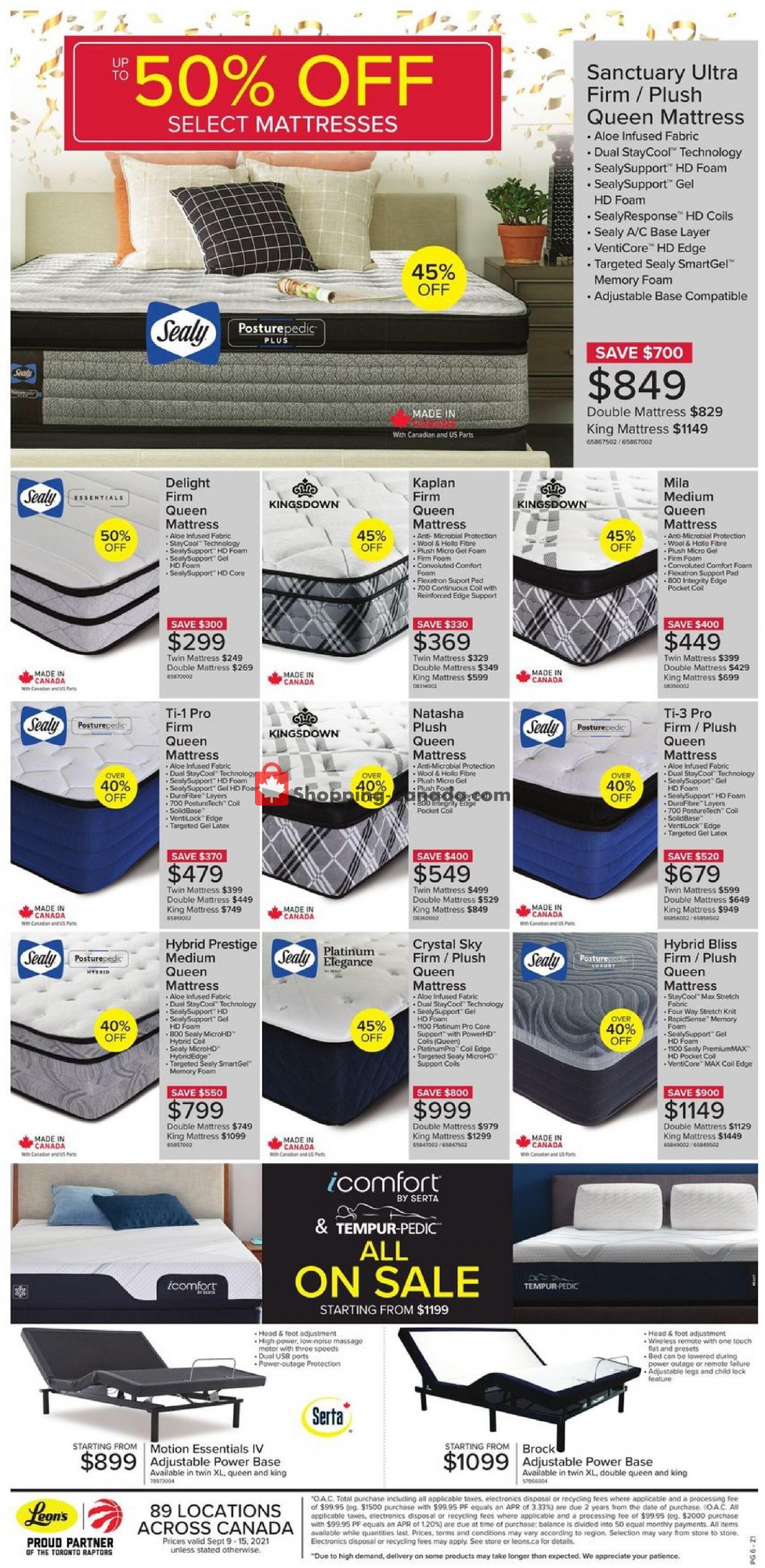 Leon's Furniture flyer from Thursday September 9, 2021 to Wednesday September 15, 2021 - page 7