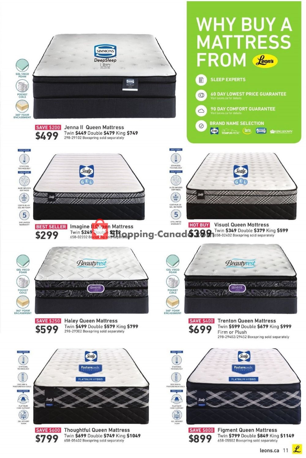 Leon's Furniture flyer from Thursday February 7, 2019 to Wednesday February 20, 2019 - page 11