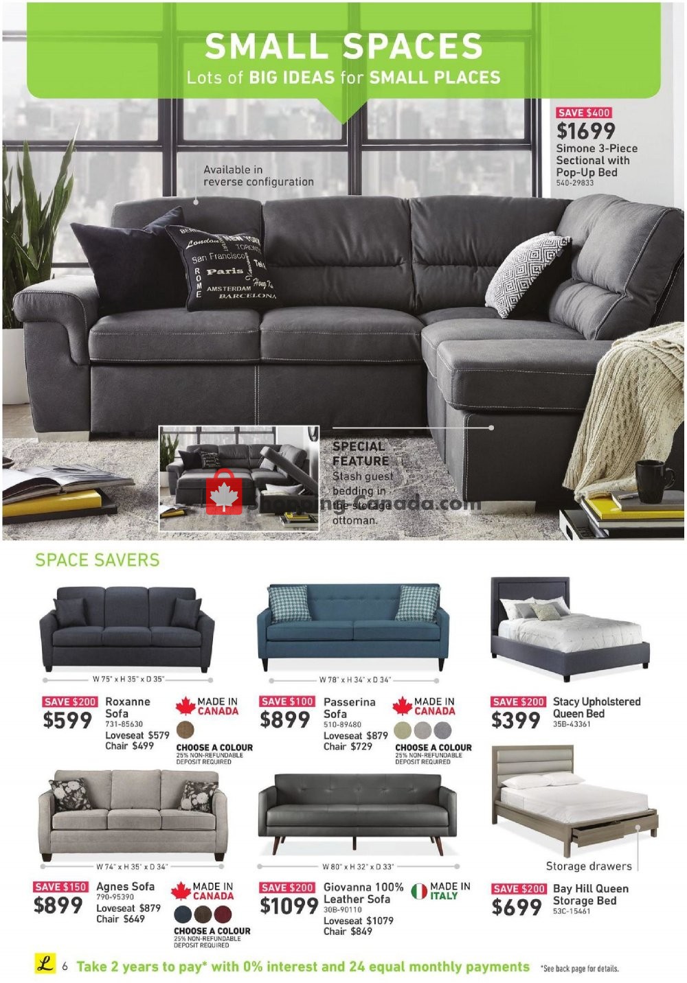 Leon's Furniture flyer from Thursday February 7, 2019 to Wednesday February 20, 2019 - page 6