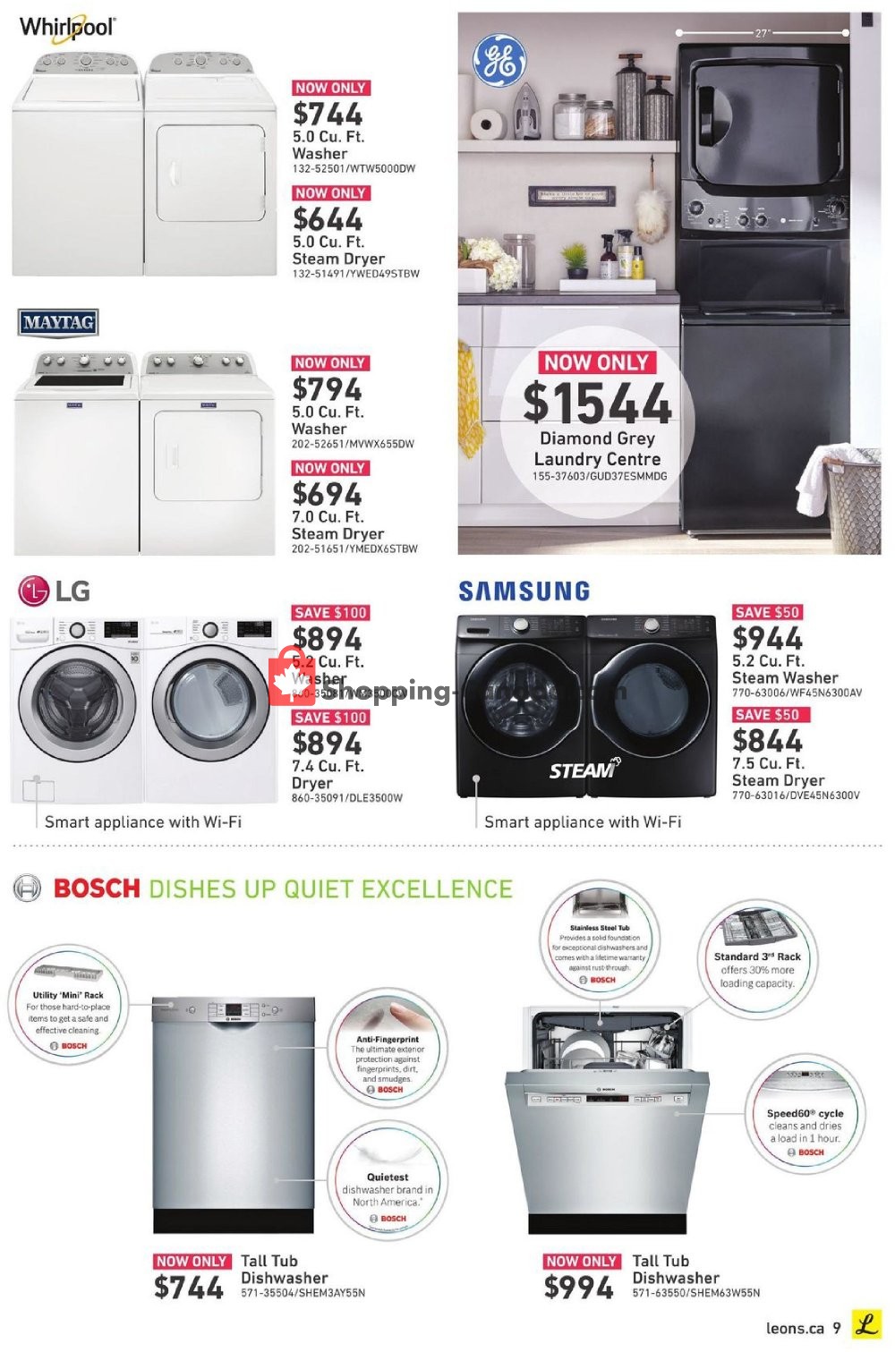 Leon's Furniture flyer from Thursday February 7, 2019 to Wednesday February 20, 2019 - page 9