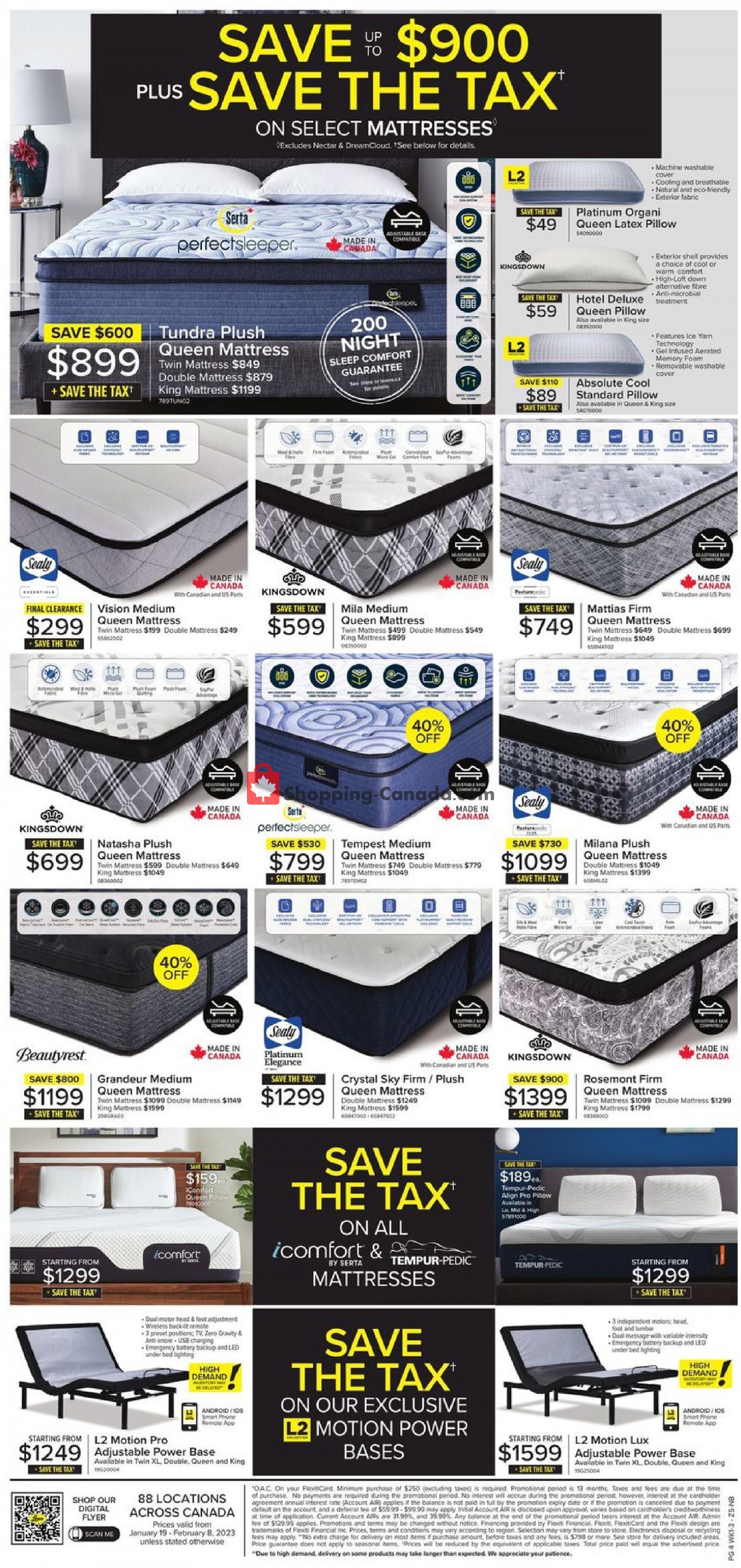 Leon's Furniture flyer from Thursday January 19, 2023 to Wednesday February 8, 2023 - page 4
