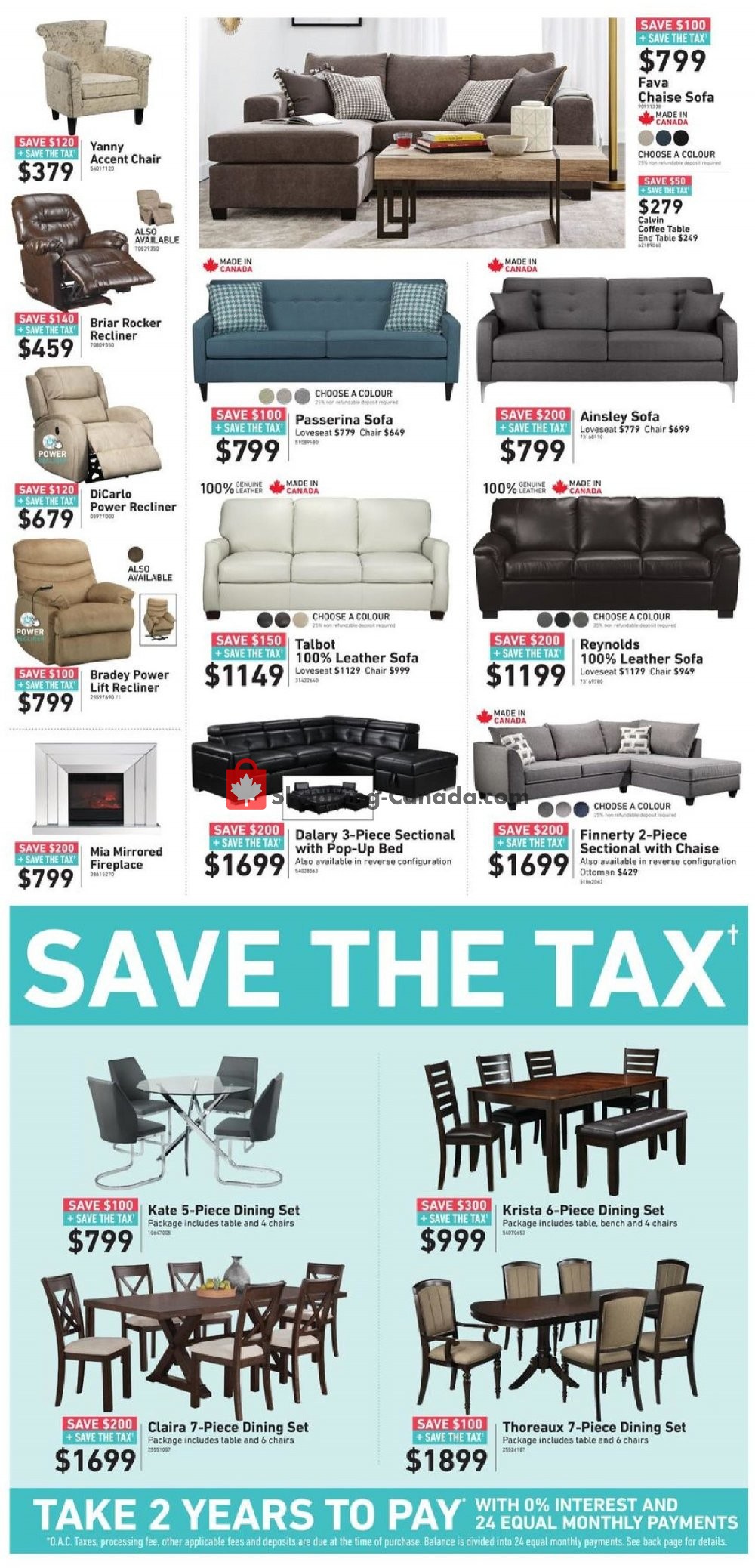 Leon's Furniture flyer from Wednesday January 23, 2019 to Tuesday February 5, 2019 - page 3