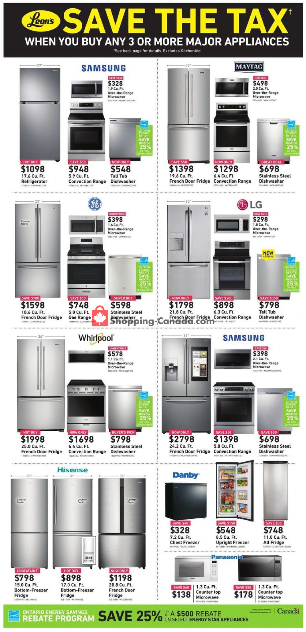 Leon's Furniture flyer from Wednesday October 2, 2019 to Wednesday October 16, 2019 - page 4