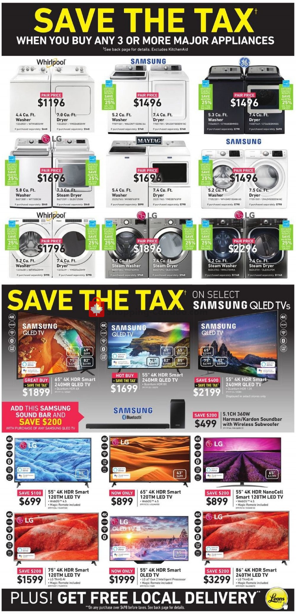 Leon's Furniture flyer from Wednesday October 2, 2019 to Wednesday October 16, 2019 - page 5