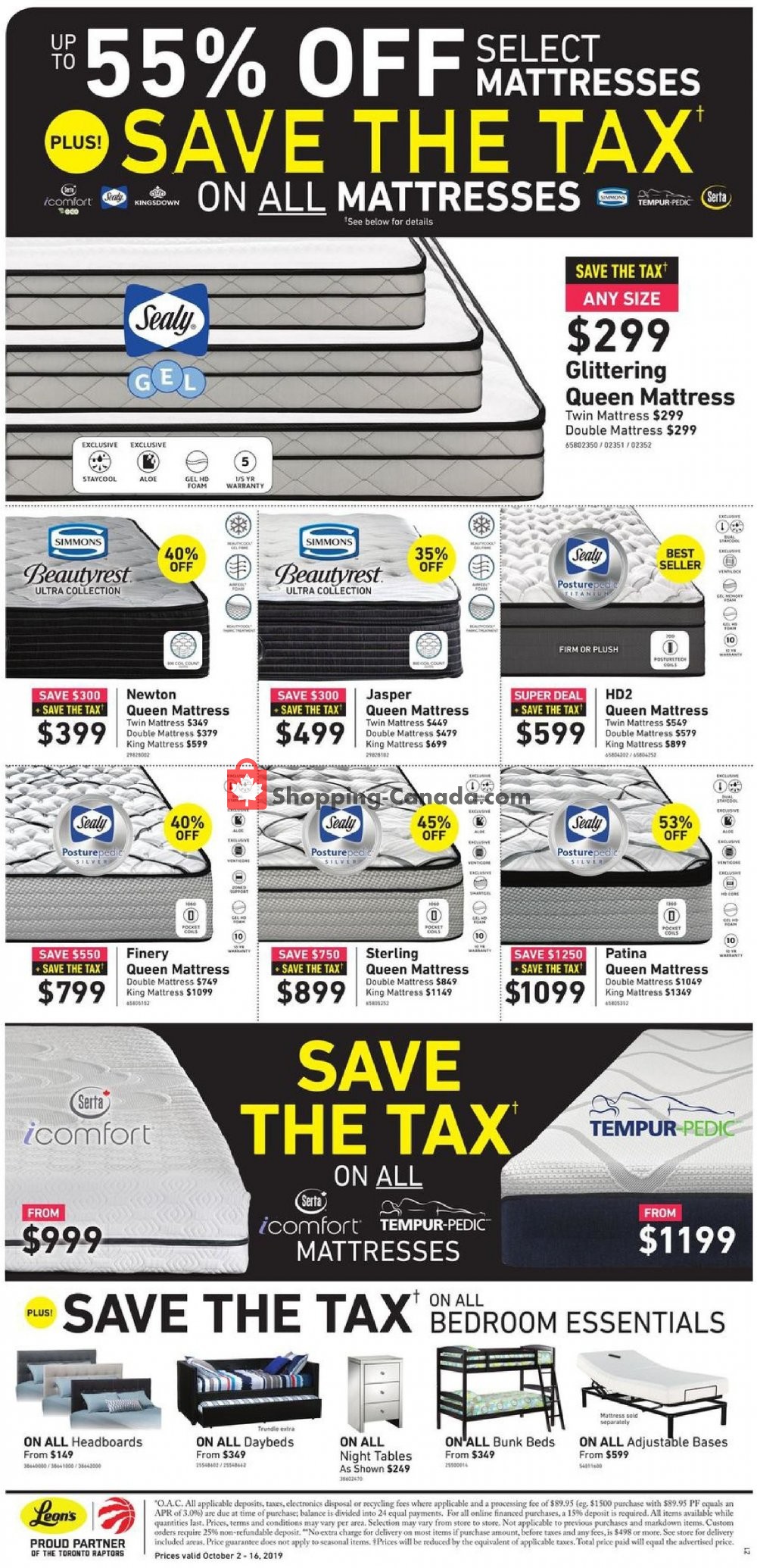 Leon's Furniture flyer from Wednesday October 2, 2019 to Wednesday October 16, 2019 - page 6