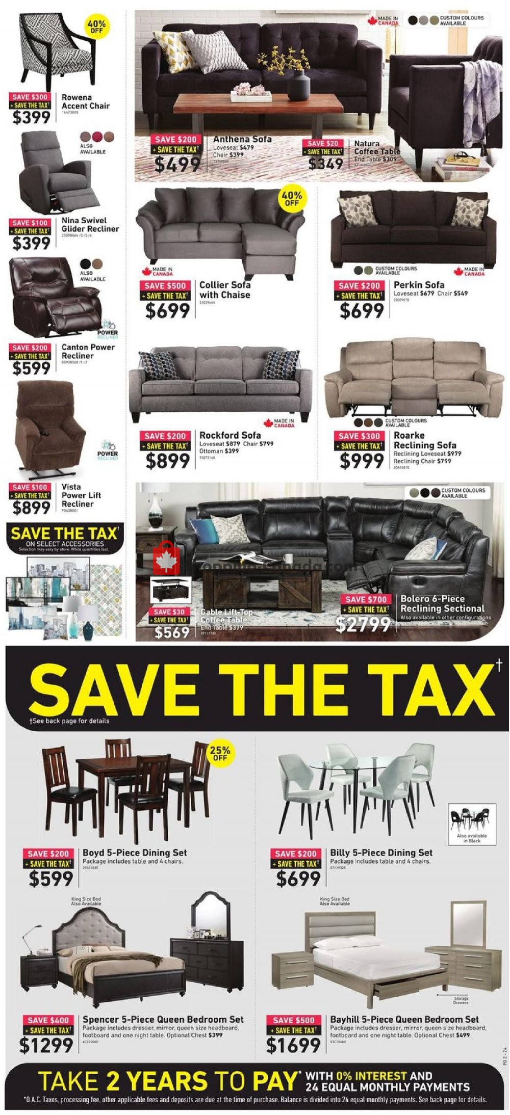Leon's Furniture flyer from Friday July 3, 2020 to Wednesday July 15, 2020 - page 2