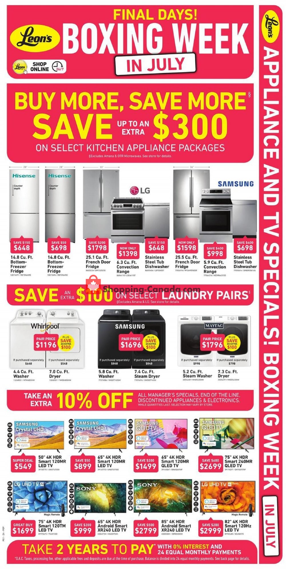 Leon's Furniture flyer from Friday July 3, 2020 to Wednesday July 15, 2020 - page 5