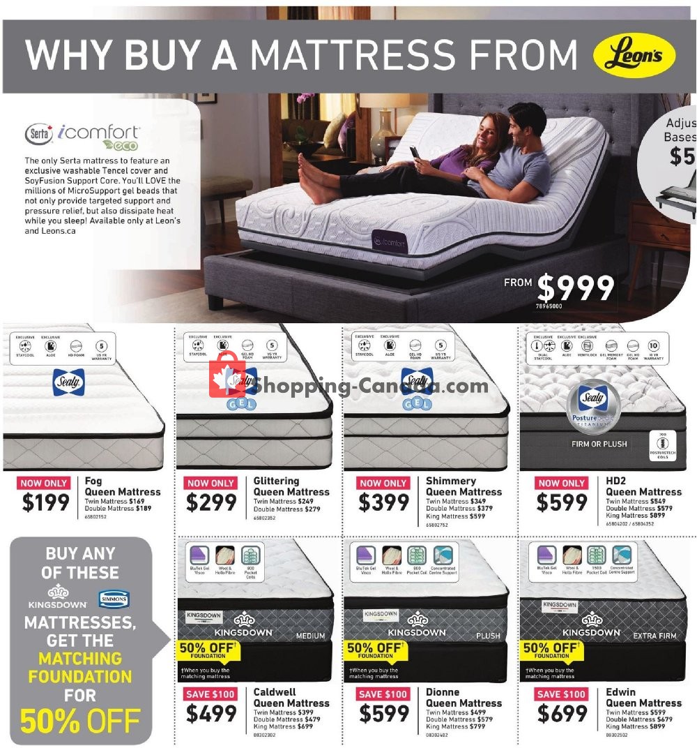 Leon's Furniture flyer from Thursday November 7, 2019 to Wednesday November 20, 2019 - page 2