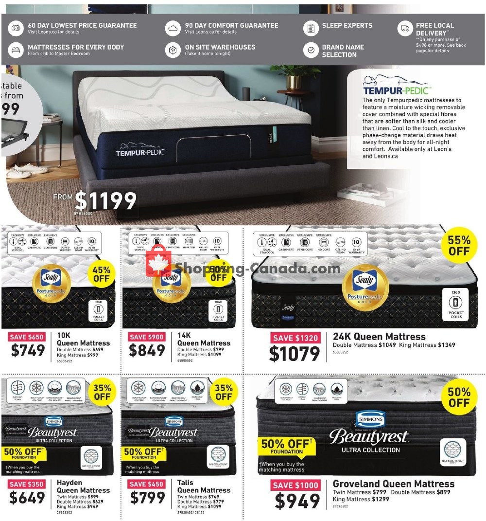 Leon's Furniture flyer from Thursday November 7, 2019 to Wednesday November 20, 2019 - page 3