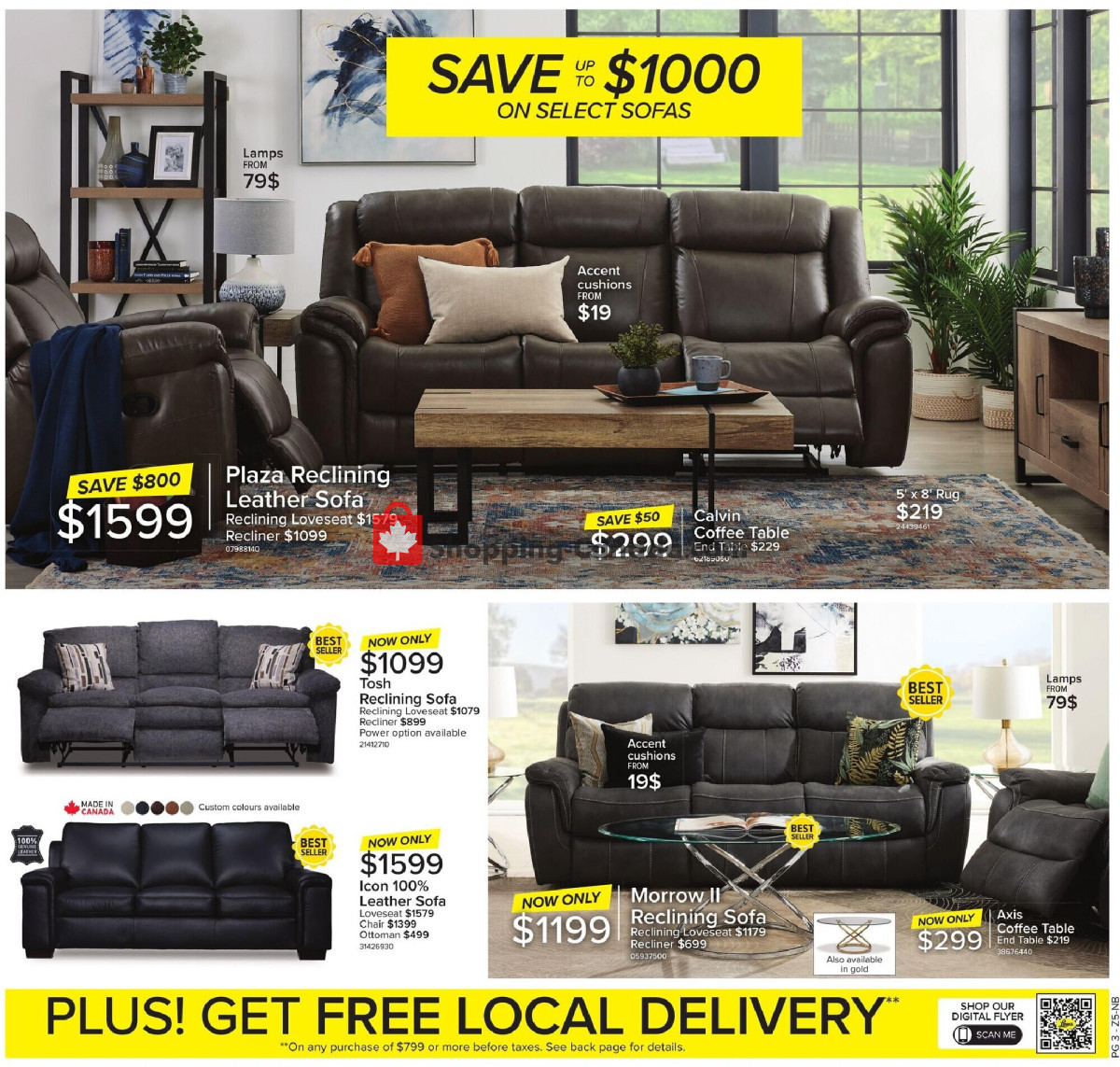 Leon's Furniture flyer from Thursday February 8, 2024 to Wednesday February 28, 2024 - page 3