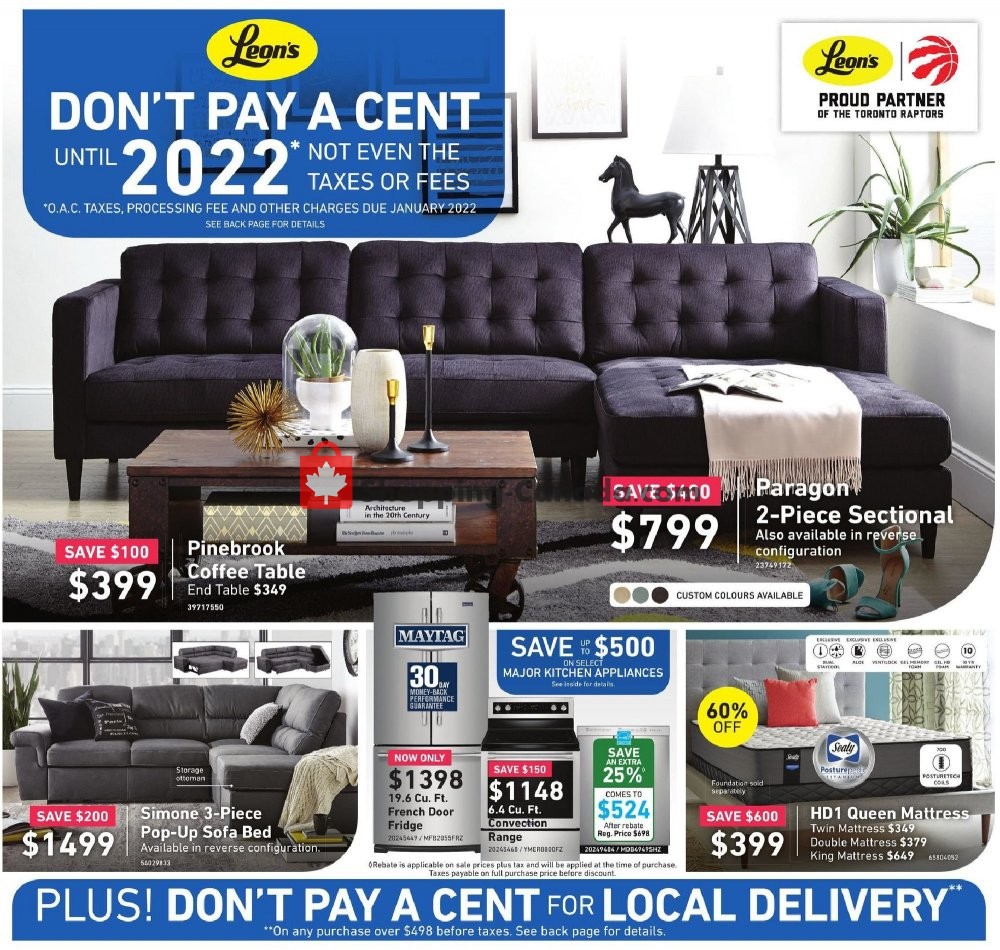Leon's Furniture Canada, flyer (Special Offer) February 6 February