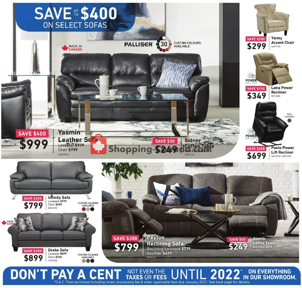 Leon's Furniture Canada, flyer - (Special Offer): February 6 - February