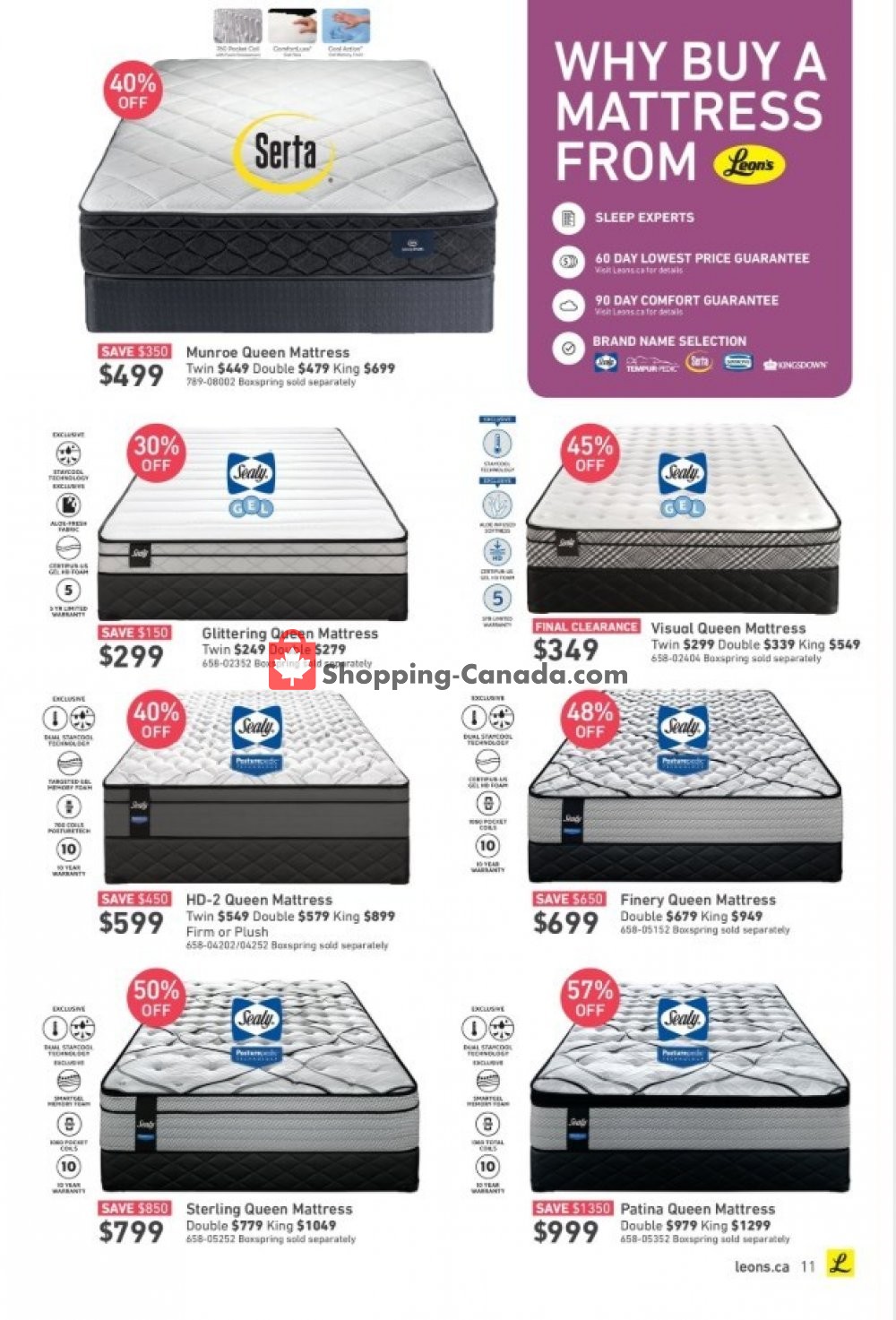 Leon's Furniture flyer from Thursday May 16, 2019 to Wednesday May 29, 2019 - page 11