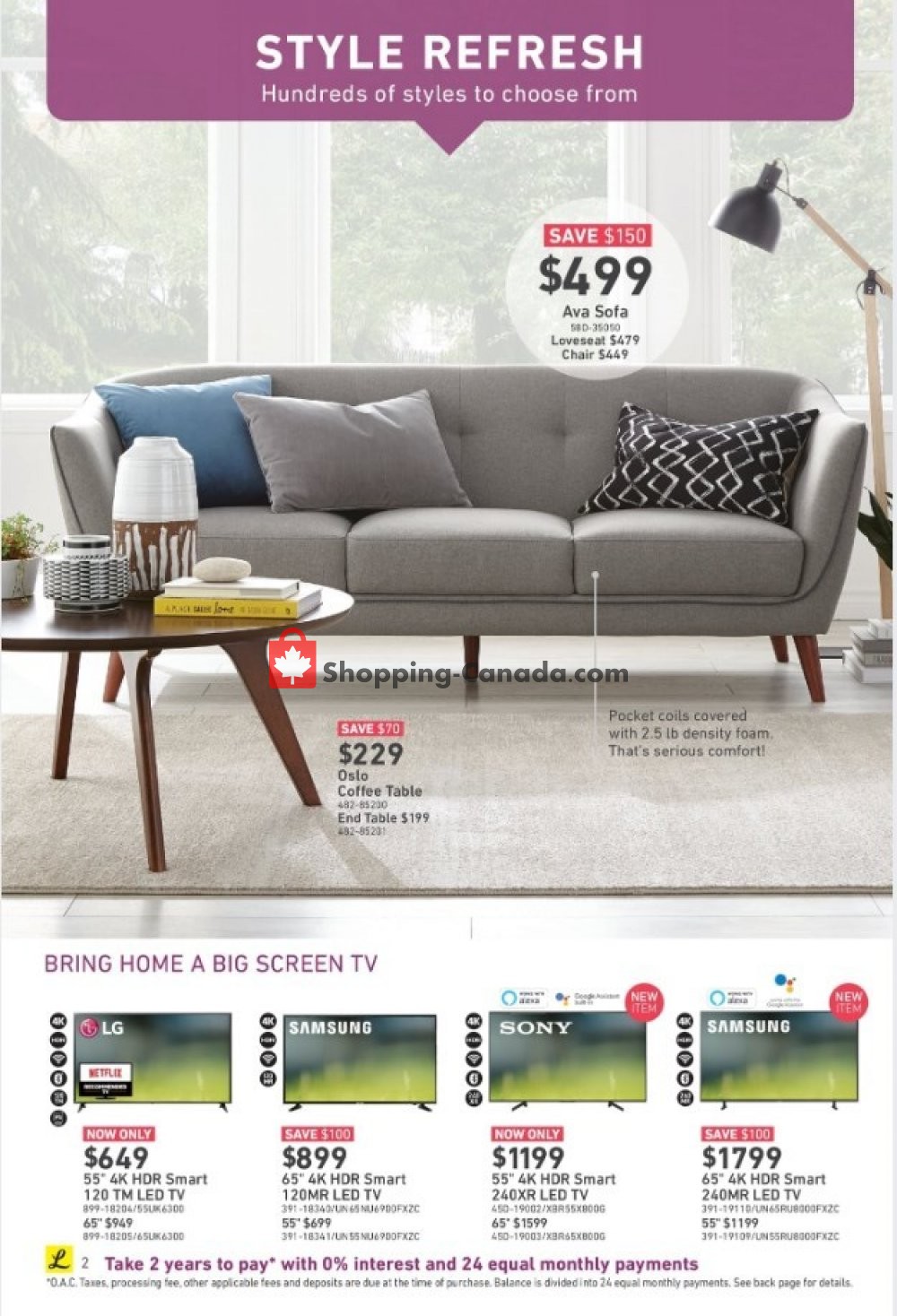Leon's Furniture flyer from Thursday May 16, 2019 to Wednesday May 29, 2019 - page 2