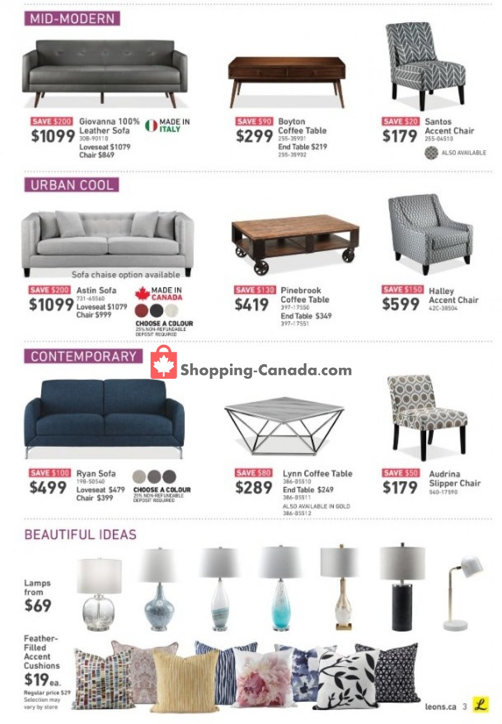 Leon's Furniture flyer from Thursday May 16, 2019 to Wednesday May 29, 2019 - page 3