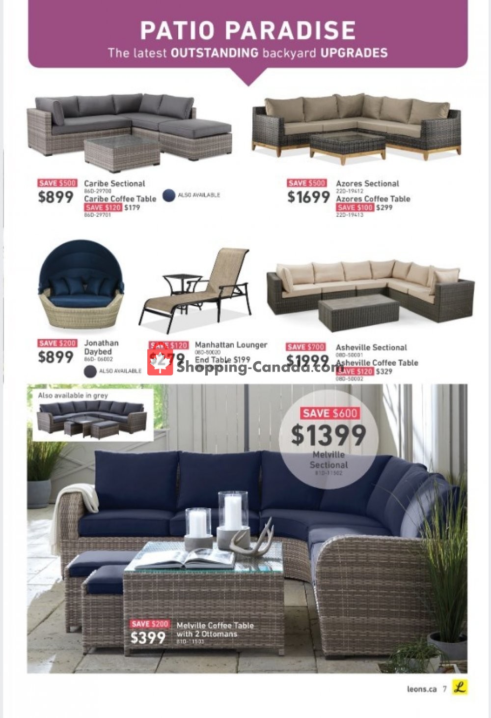 Leon's Furniture flyer from Thursday May 16, 2019 to Wednesday May 29, 2019 - page 7
