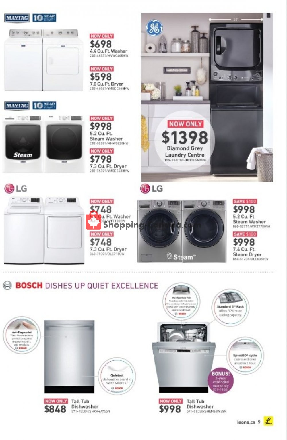Leon's Furniture flyer from Thursday May 16, 2019 to Wednesday May 29, 2019 - page 9
