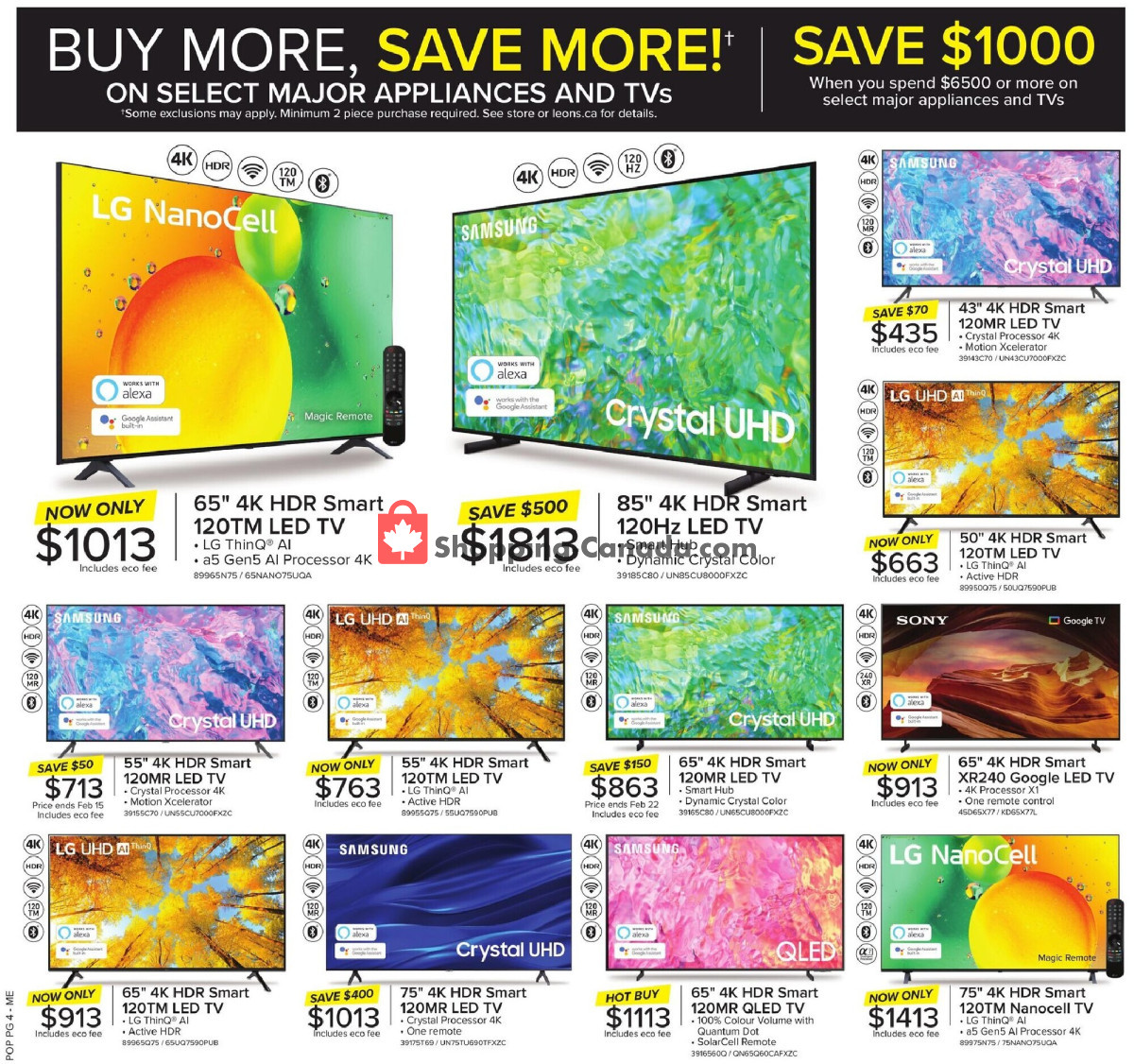 Leon's Furniture flyer from Thursday February 8, 2024 to Wednesday February 28, 2024 - page 16