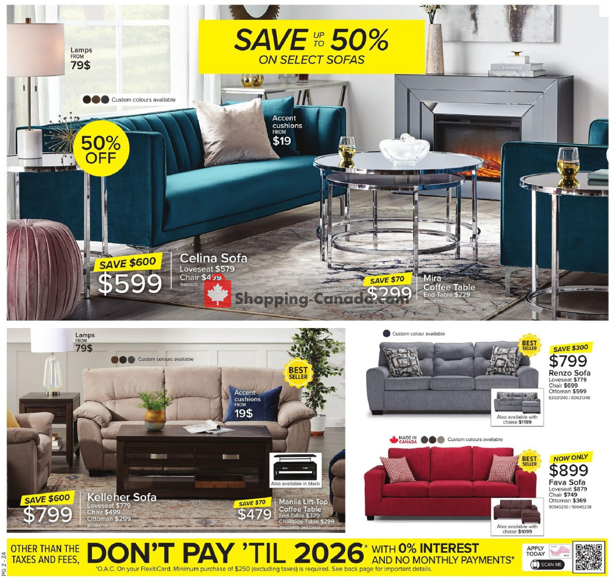 Leon's Furniture flyer from Thursday February 8, 2024 to Wednesday February 28, 2024 - page 2