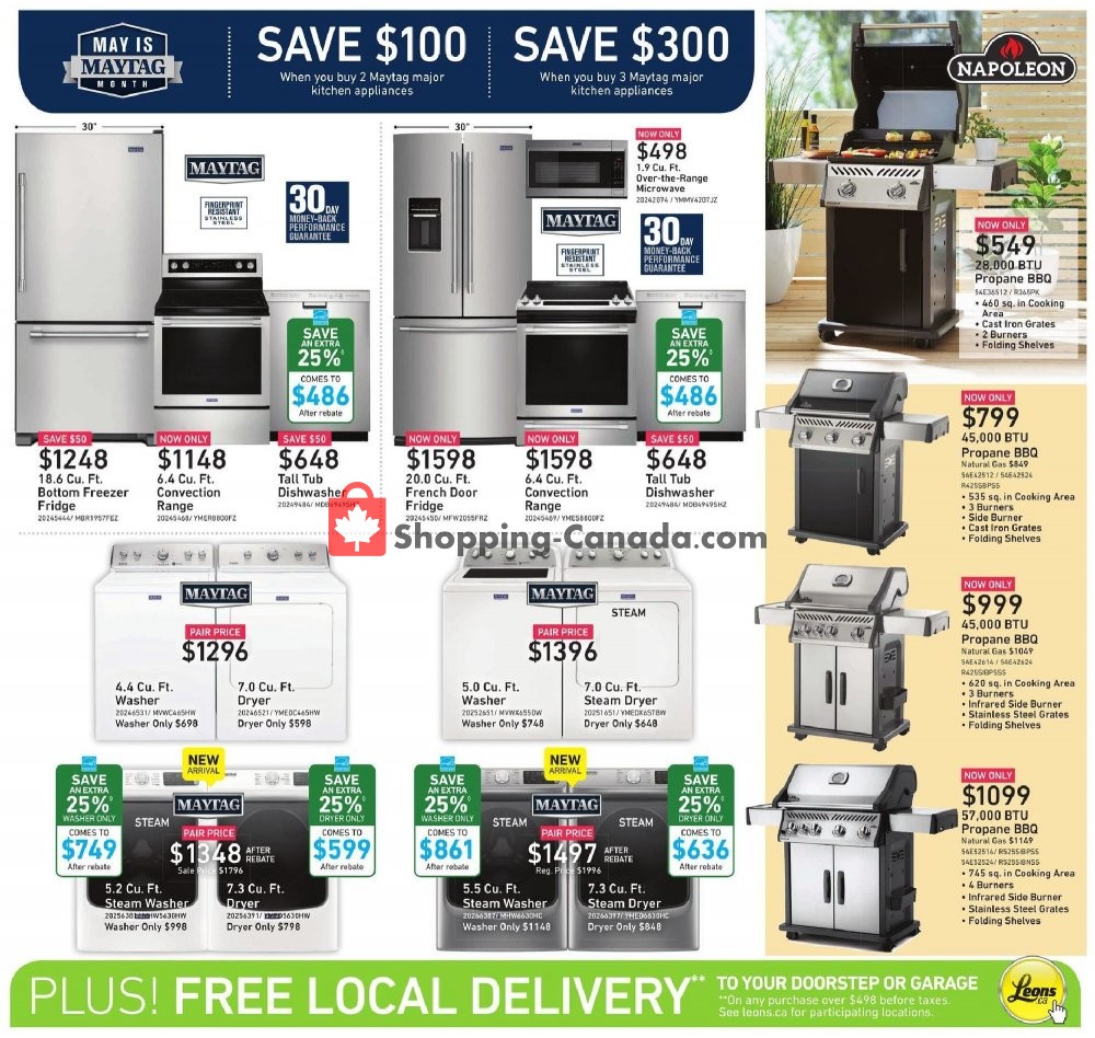 Leon's Furniture flyer from Thursday April 30, 2020 to Thursday May 28, 2020 - page 12