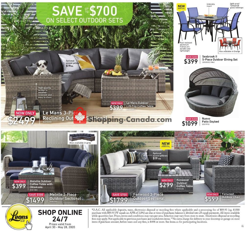Leon's Furniture flyer from Thursday April 30, 2020 to Thursday May 28, 2020 - page 15