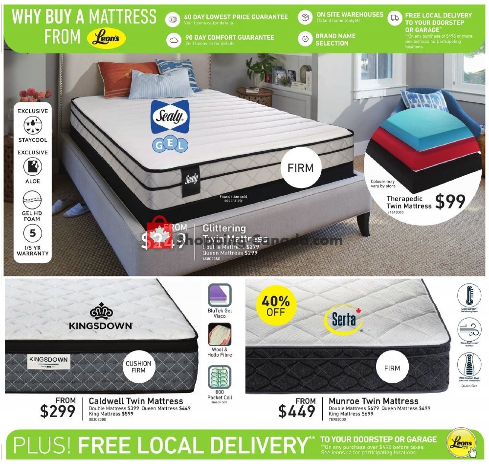 Leon's Furniture flyer from Thursday April 30, 2020 to Thursday May 28, 2020 - page 3