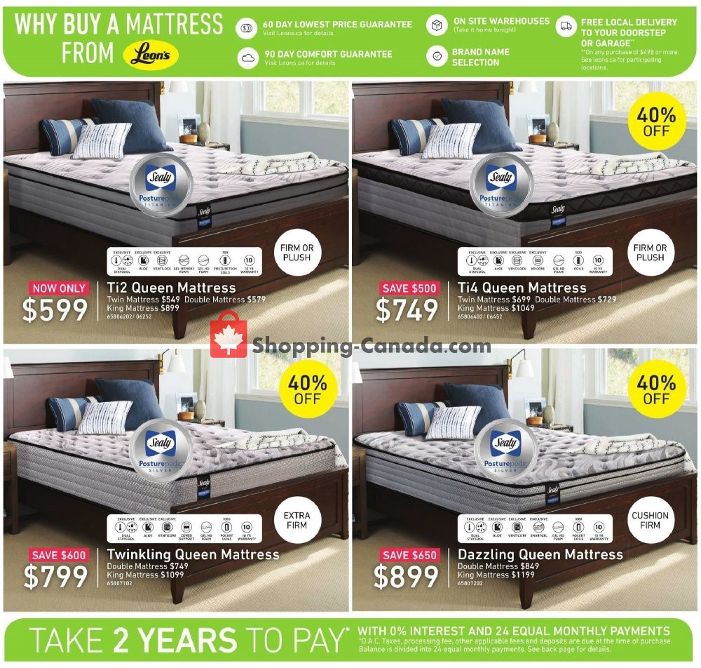 Leon's Furniture flyer from Thursday April 30, 2020 to Thursday May 28, 2020 - page 4