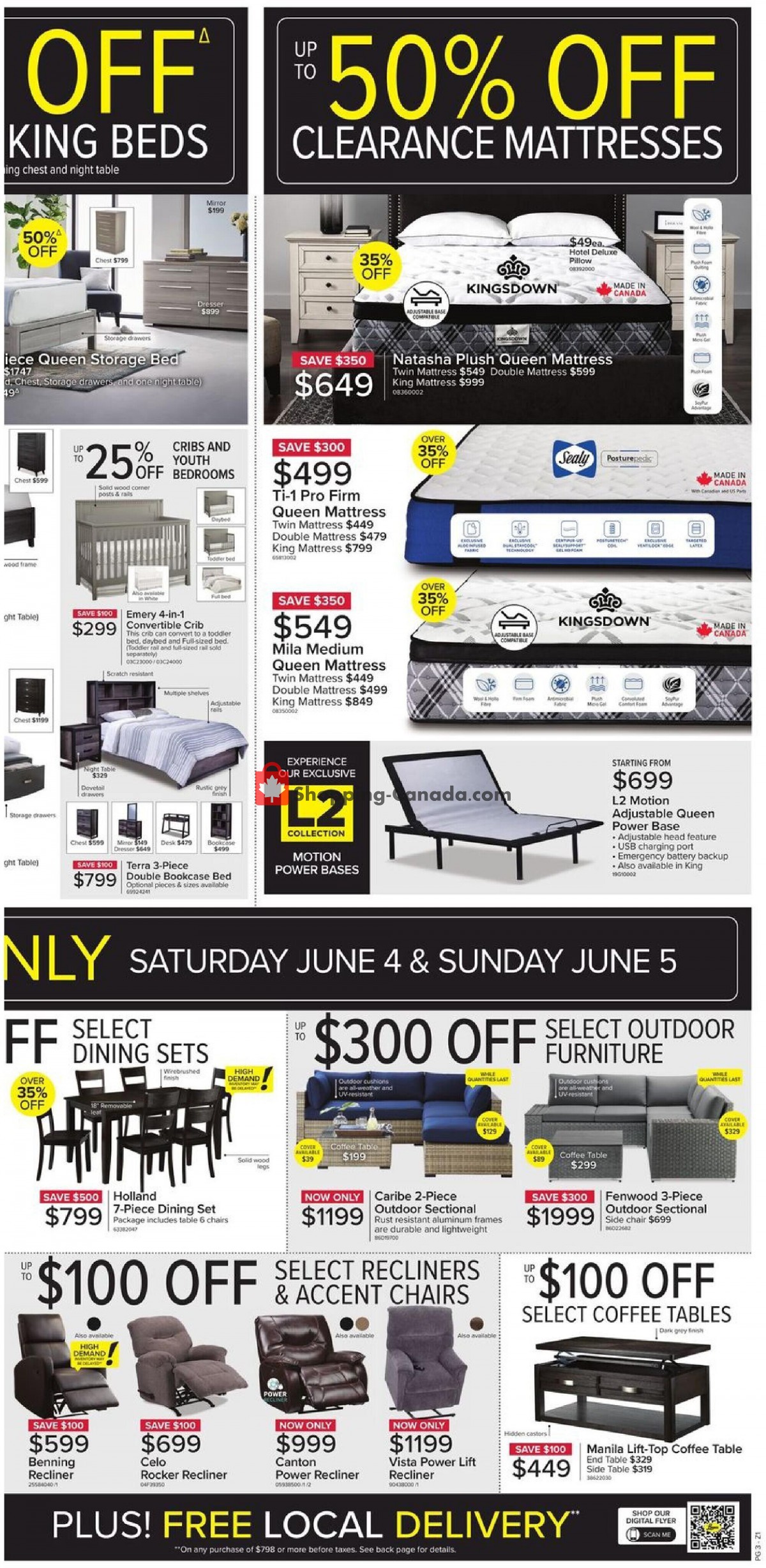Leon's Furniture Canada, flyer (Store Wide Super Sale ON) June 2