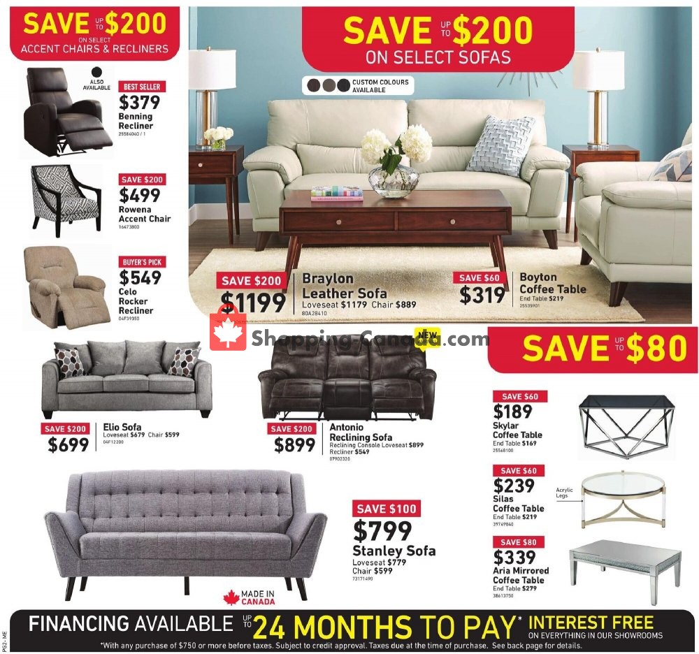 Leon's Furniture flyer from Wednesday July 29, 2020 to Wednesday August 12, 2020 - page 2