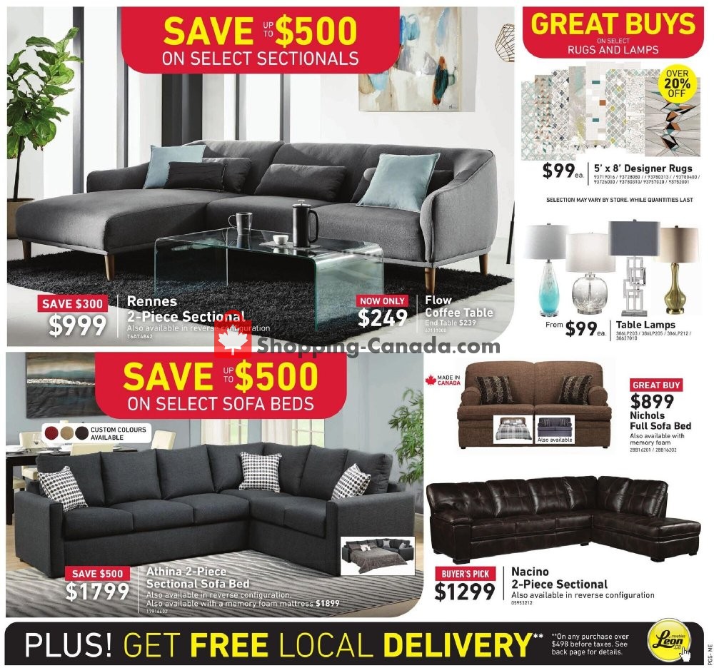 Leon's Furniture flyer from Wednesday July 29, 2020 to Wednesday August 12, 2020 - page 5