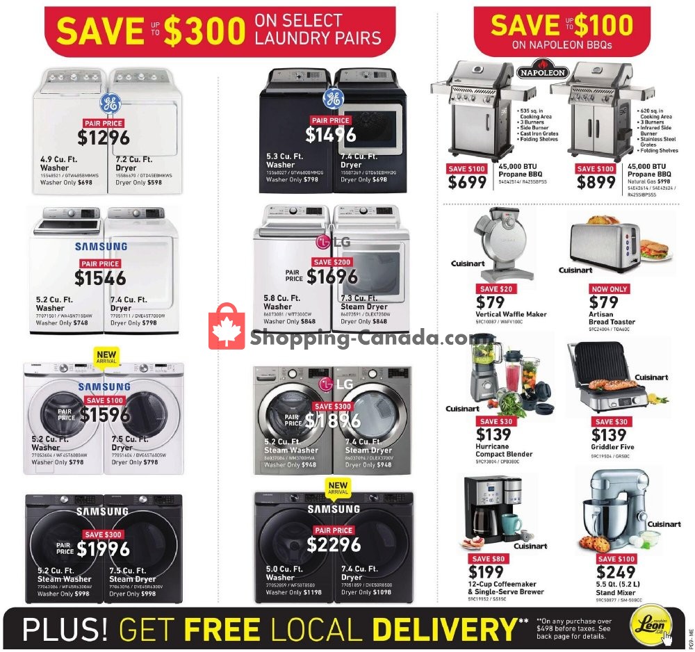 Leon's Furniture flyer from Wednesday July 29, 2020 to Wednesday August 12, 2020 - page 9
