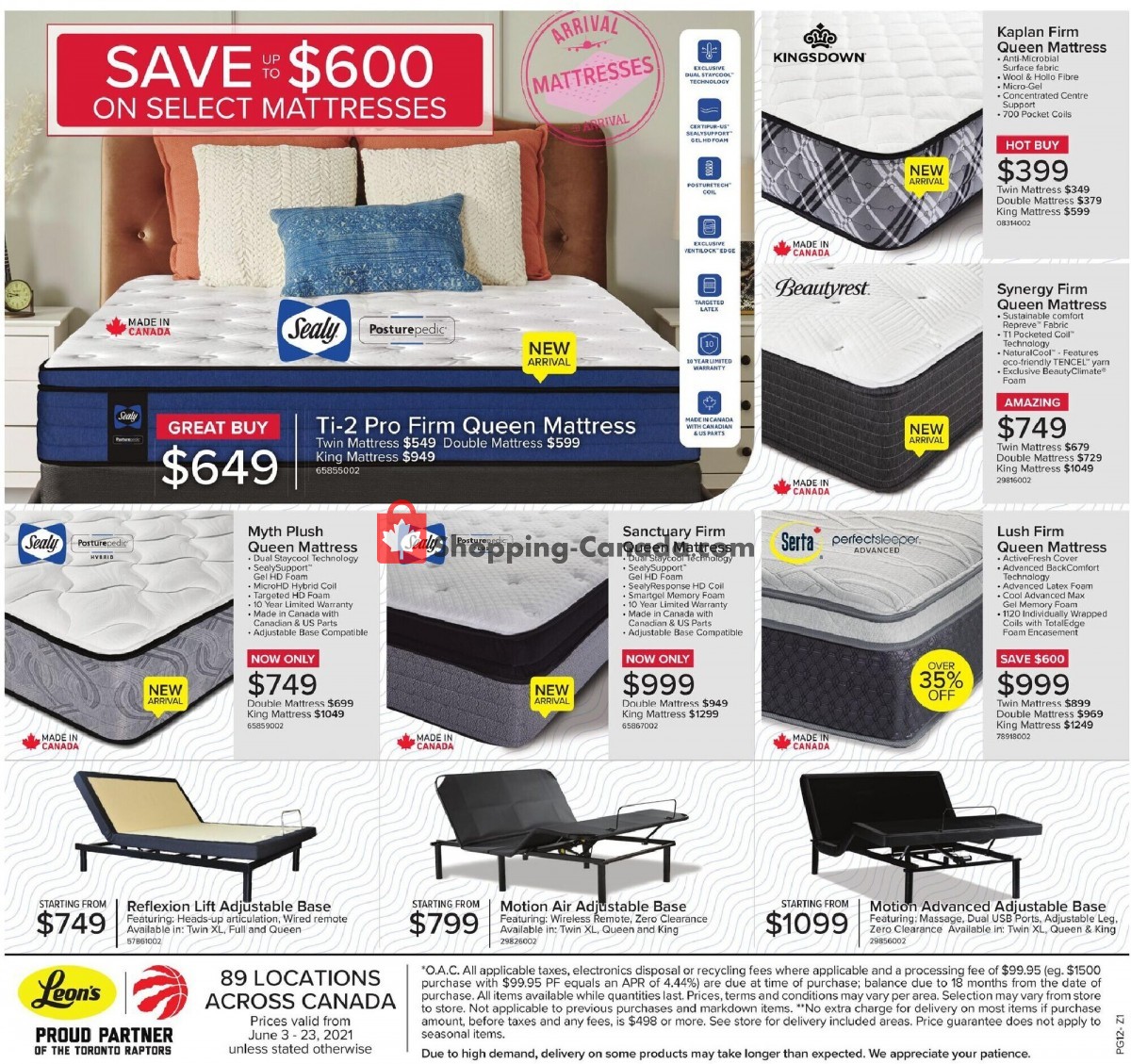 Leon's Furniture flyer from Thursday June 3, 2021 to Wednesday June 23, 2021 - page 14